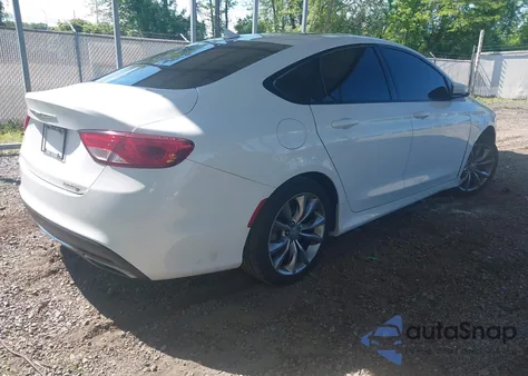 2015 Chrysler 200 S из США, поврежденный, VIN 1C3CCCBG7FN528313